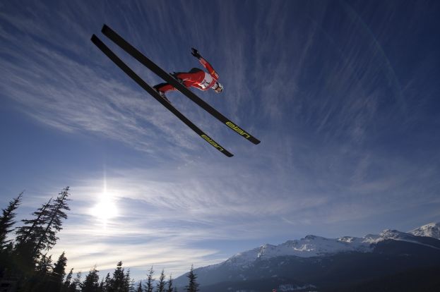 Прыжки на лыжах с трамплина в Сочи
