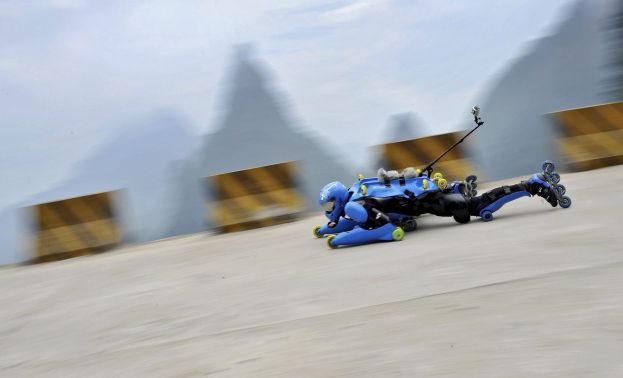Соревнования по скоростному спуску в Сочи
