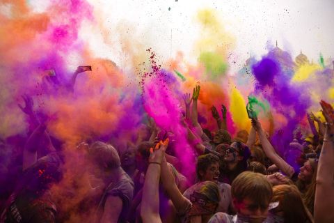 Фестиваль красок в Сочи