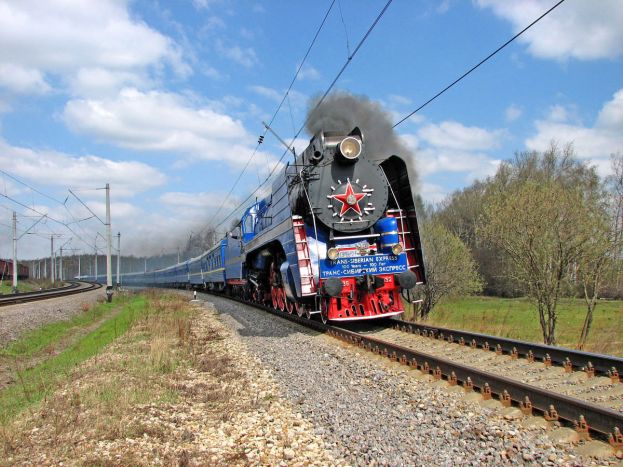 Ретро-поезд в Сочи